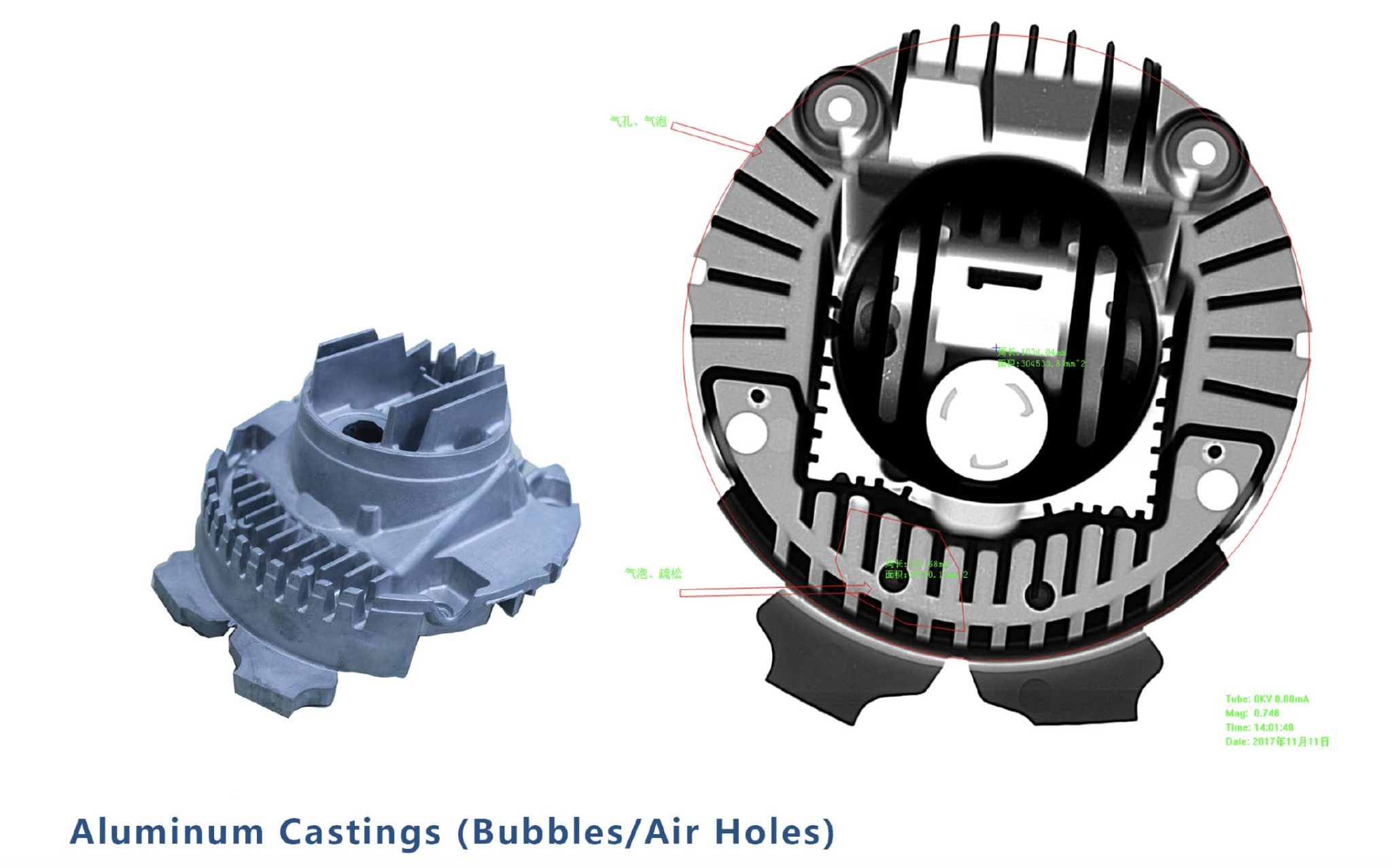 Xray Machine for Auto Parts Quickly Analyzes Defects